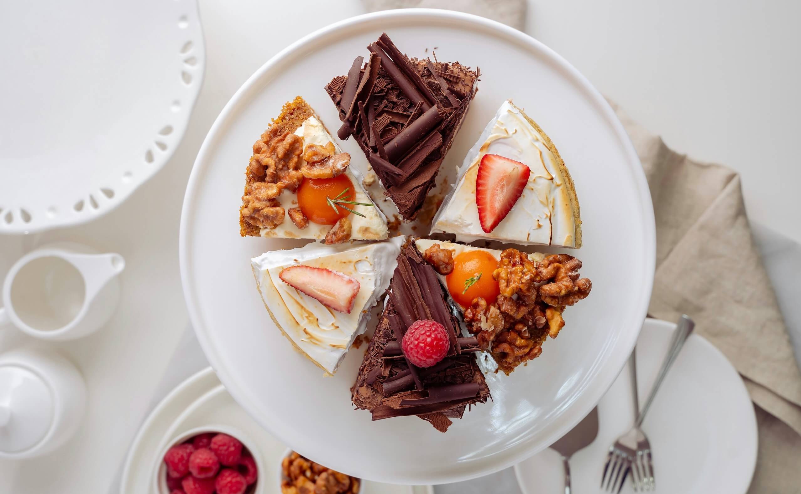 Delicious homemade cakes and desserts in Melbourne – including Chocolate Cake, Tiramisu, and Muffins